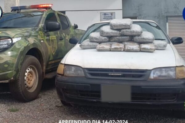 Apreensão de Drogas e Detenção de Suspeito em Operação Conjunta do Gefron e PM em Cáceres